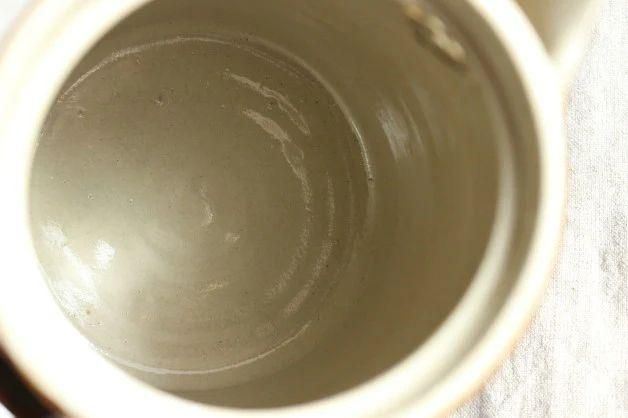 Denby（イギリス）　流通価格¥3,850円/枚 蓋付きのDENBY（デンビー）ポット イギリスアンティーク陶器雑貨