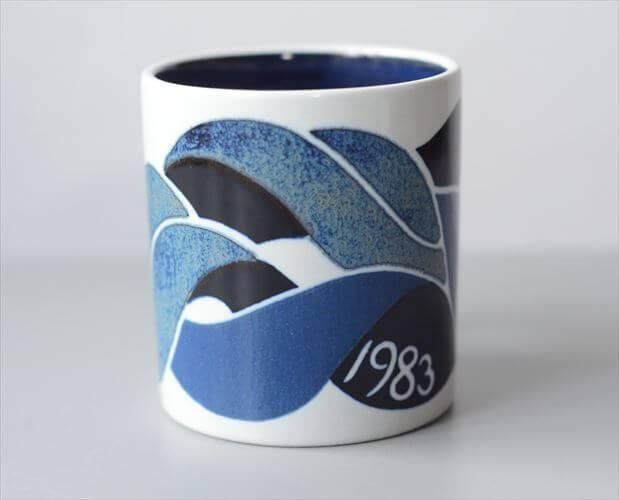 Royal Copenhagen Fajance Baca イヤーマグ カップ 1983年 S