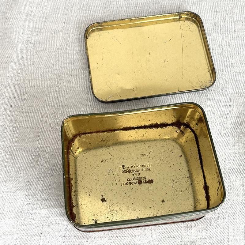 アンティーク缶　ヴィンテージ缶　大サイズ③ アンティーク缶 古い缶 Tin アンティーク ヴィンテージ イギリス