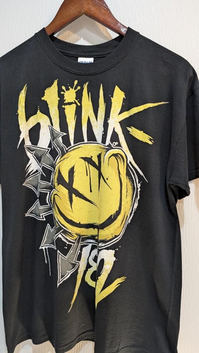 blink 182 フロントプリント Tシャツ メンズ