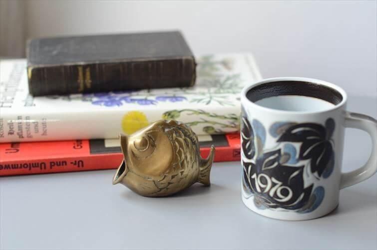 フランス ブロカント 真鍮の魚 オブジェ ヴィンテージインテリア