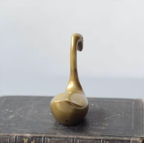 フランスヴィンテージ　真鍮　オブジェ 真鍮 白鳥 オブジェ フランス ヴィンテージ インテリア
