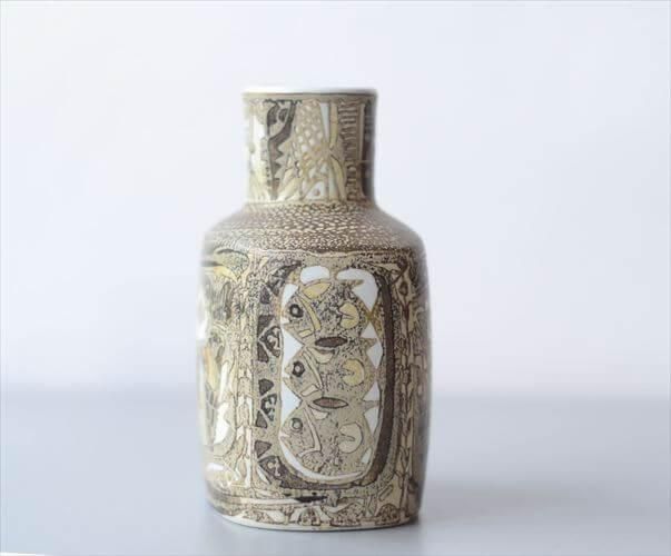 ロイヤルコペンハーゲン 花瓶　魚 ロイヤルコペンハーゲン Baca 花瓶 魚柄 ヴィンテージ