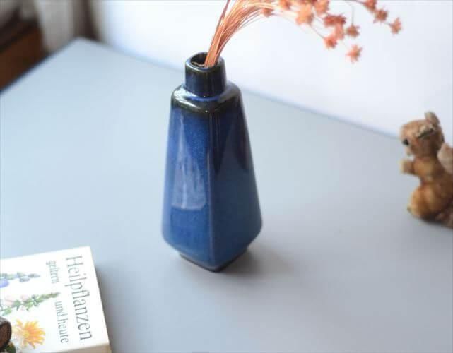 グスタフスベリ Lagun ブルー花瓶 Sven Jonson