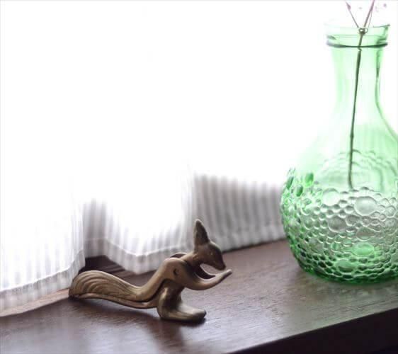 フランスから 真鍮 リスのナッツクラッカー ブラス オブジェ