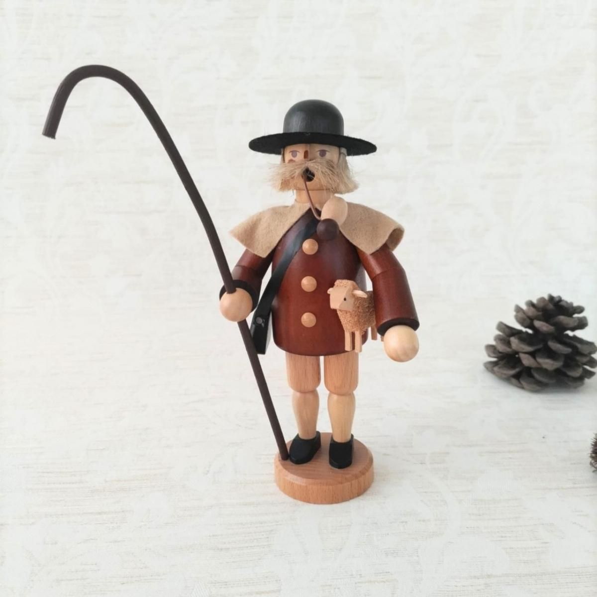 クリスチャン・ウルブリヒト 煙出し人形 羊飼い ヴィンテージ