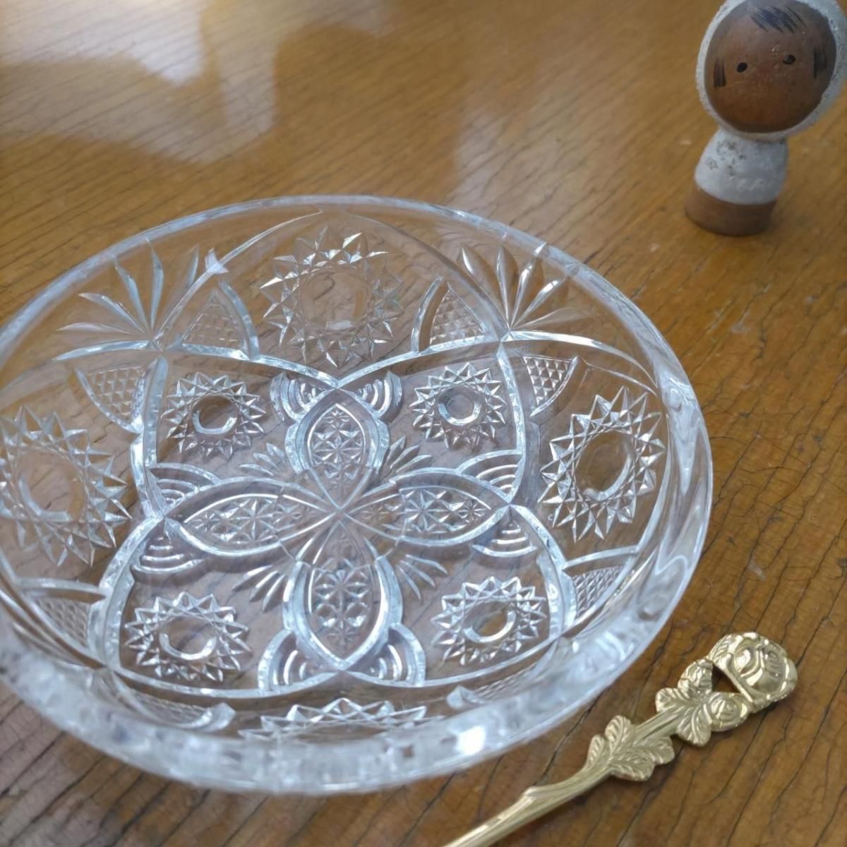 【美品】　糸永製作所　プレスガラス3枚 美品】 糸永製作所 プレスガラス3枚