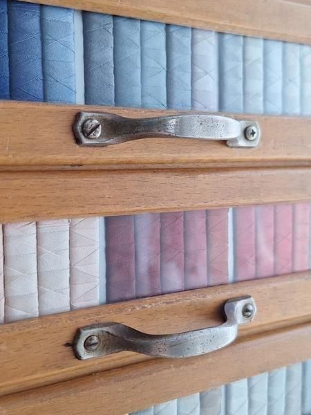 フランス アンティーク ギッターマン ソーイングキャビネット糸巻