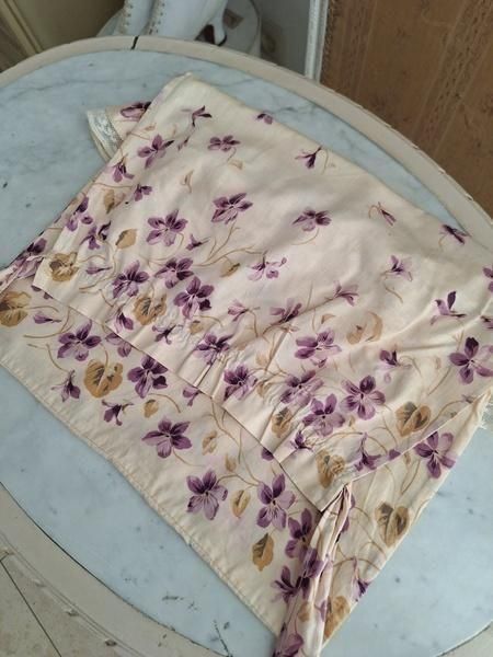 レア✨フランスアンティーク BF社 ホーローキャニスター すみれ 菫 花柄 レア】ロンシャン すみれ&すずらんプレート③フランスアンティーク菫