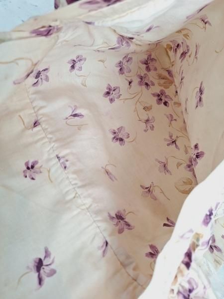 レア✨フランスアンティーク BF社 ホーローキャニスター すみれ 菫 花柄 レア❣️】フランスアンティークサインプレートホーローすみれ