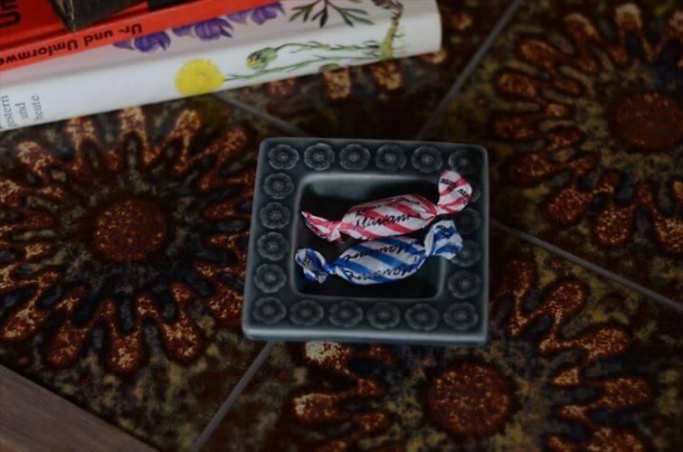 クイストゴー　ブルーアズール　スクエア皿　大皿 クイストゴー アズール スクエアトレイ 北欧ヴィンテージ