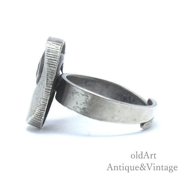 1950s フィンランド製　ヴィンテージ　シルバーリング　モダン 1950s フィンランド製ヴィンテージシルバーリングモダン