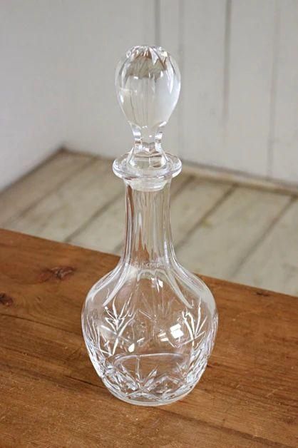 イギリス アンティーク ガラス デキャンタ ディフューザー用
