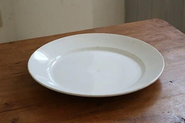 サンタマン窯 白い器 フランスアンティーク食器