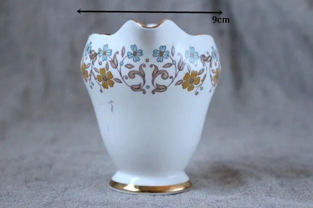 イギリスアンティーク 花模様 ミルク&シュガーセット