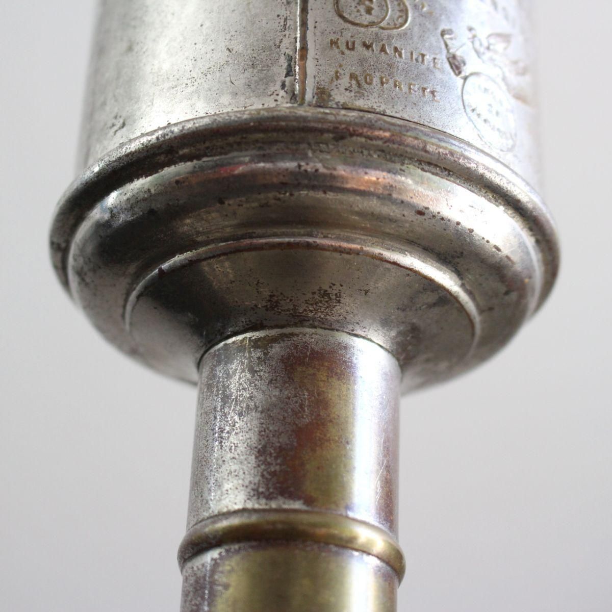 フランス アンティーク LAMPE PIGEON ピジョン オイルランプ 真鍮製 フランスアンティーク オイルランプ Lampe Pigeon