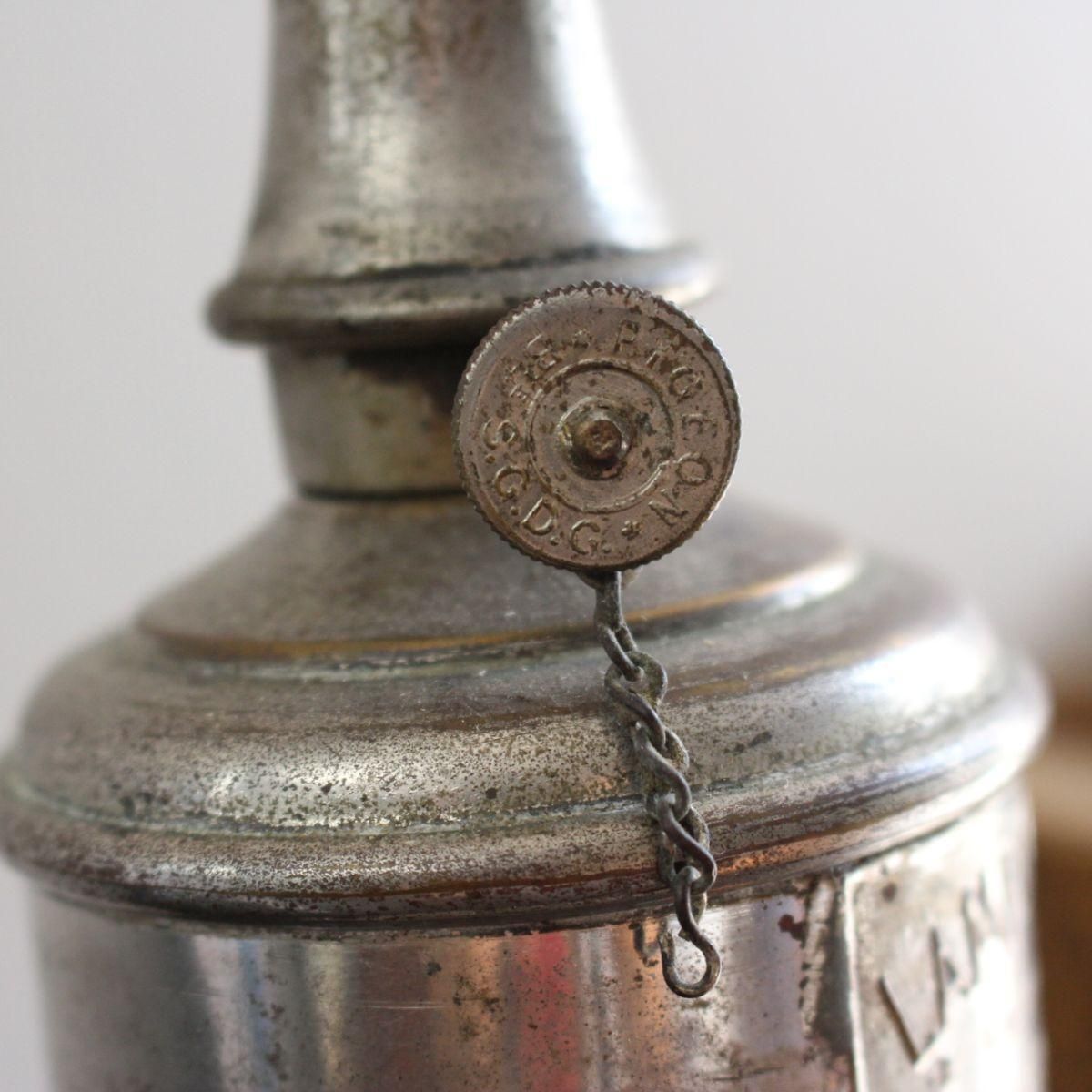 フランスアンティーク オイルランプ Lampe Pigeon