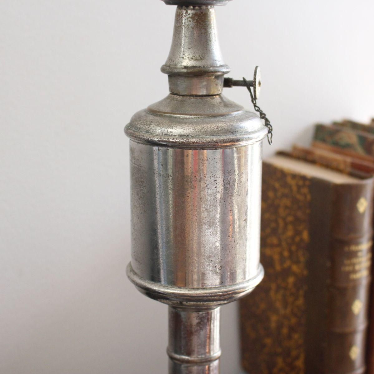 フランス アンティーク LAMPE PIGEON ピジョン オイルランプ 真鍮製 フランスアンティーク オイルランプ Lampe Pigeon