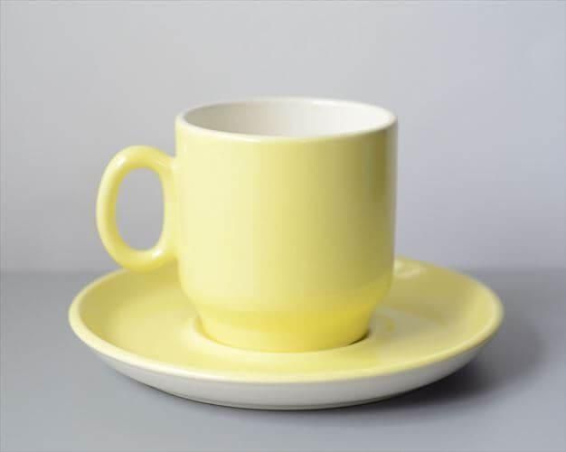 ボッホ　Boch アンティーク　カップ&ソーサー6点＋ポット1点セット ヴィンテージ BOCH ボッホ NOIX カップ&ソーサ