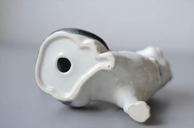 フランス 白磁器 猫 オブジェ ヴィンテージ フィギュア