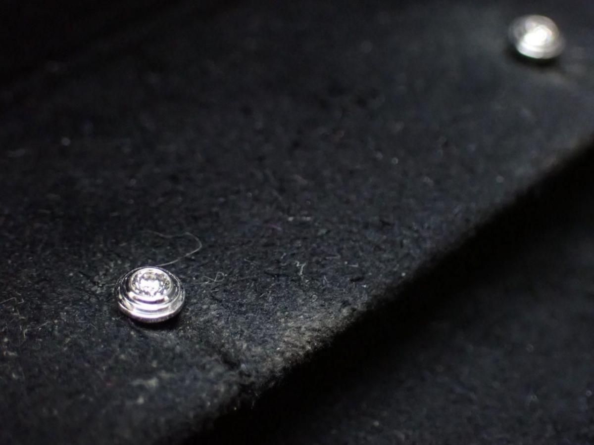 カルティエ ダムール ホワイトゴールド ピアス&ネックレス