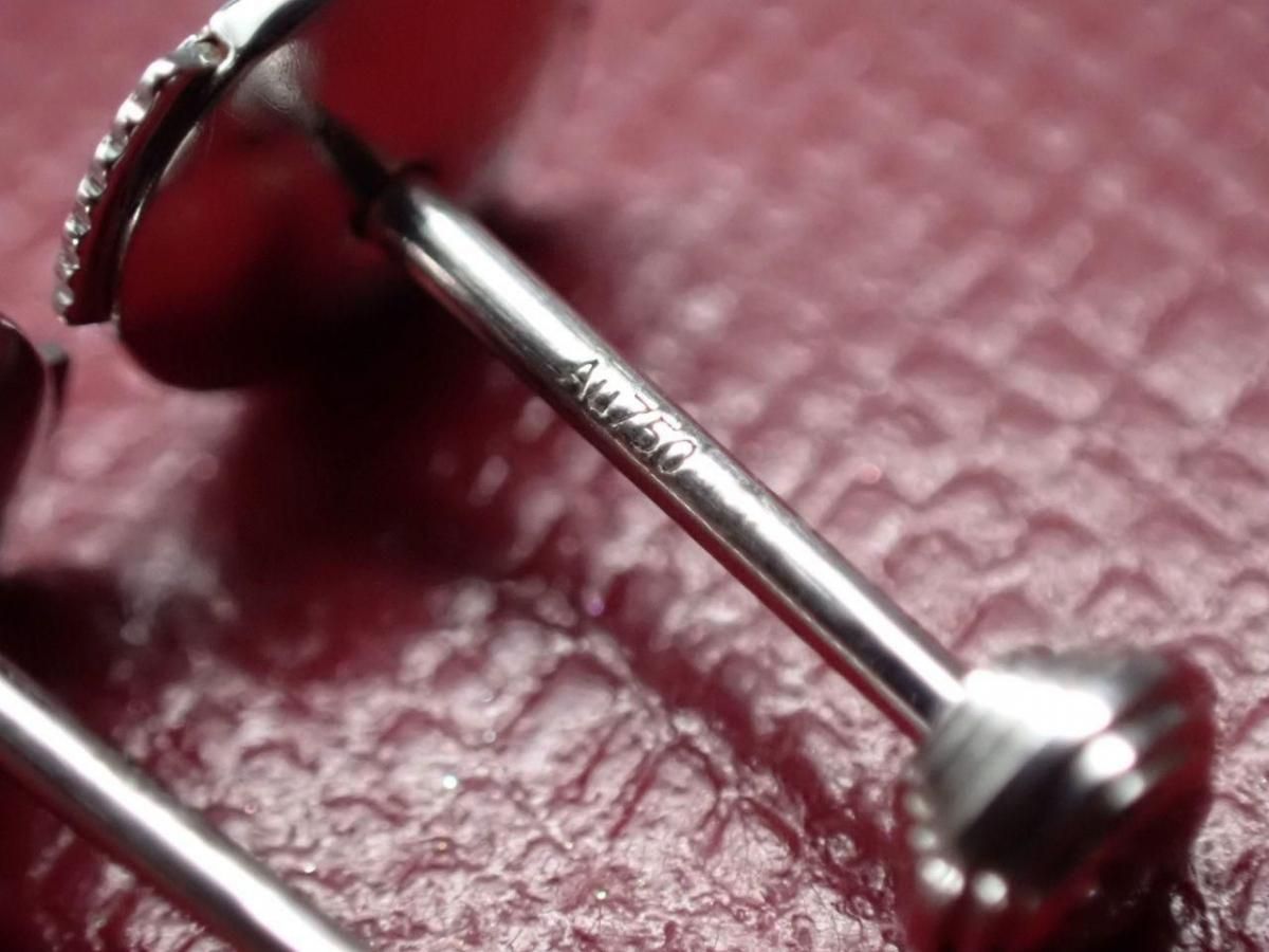 カルティエ ダムール イヤリングホワイトゴールドXS(片耳) CRB8301214 - 【オンライン限定】カルティエ ダムール