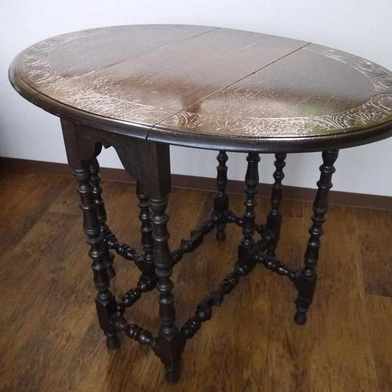 アンティーク 家具 ゲートレッグテーブルテーブル 1930年頃 英国製 548A アンティーク 家具 ゲートレッグテーブルテーブル 1930年頃 英国
