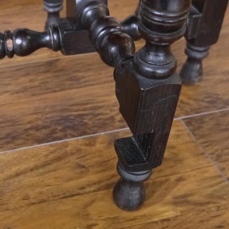 アンティーク 英国製 1920年代 ゲートレッグテーブル