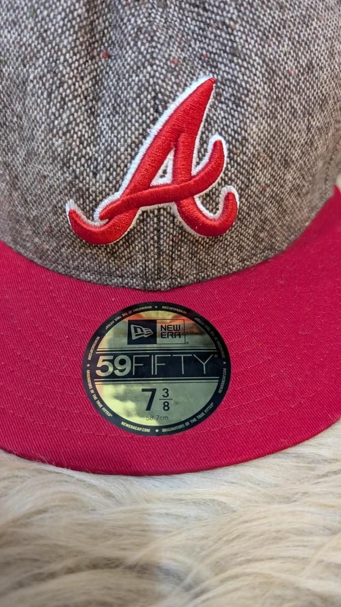 Y2K ニューエラ アトランタ ブレーブス MLB キャップ