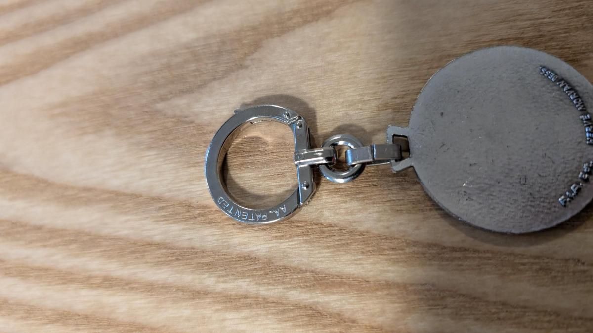 フランス メタル 猫 キーホルダー カラフル ヴィンテージ