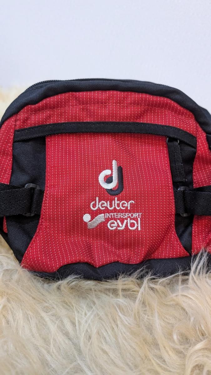  ɥȥݡɥå Deuter Bum Tasche Transport Hänkel Tasche gebrauchte Trage red ֡