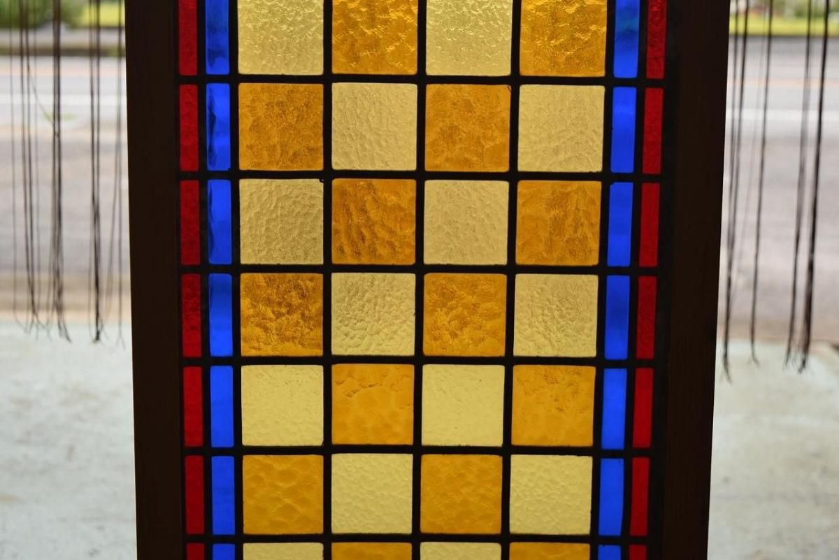 アンティーク 家具 ステンドグラス 1910年頃 英国 104A アンティーク 家具 ステンドグラス 1910年頃 英国 104A