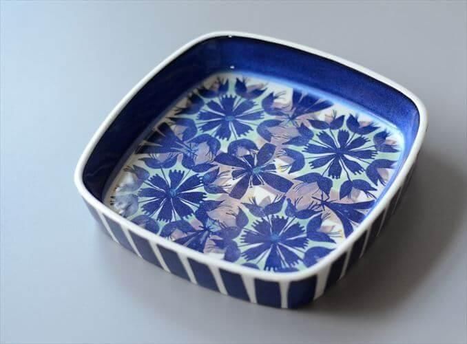 デンマーク製 Aluminia Tenera 17cm プレート Royal Copenhagen