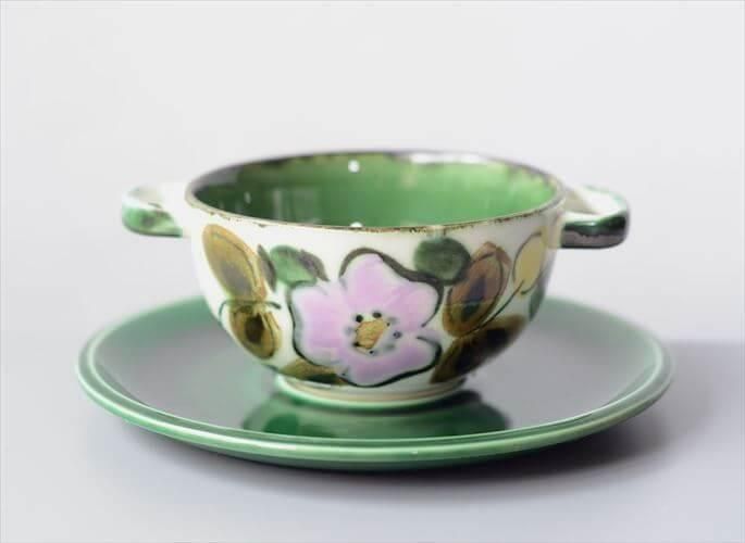 送料込 Boch Belgium ベルギーボッホアンティークココット4個セット 送料込 Boch Belgium ベルギーボッホアンティークココット4個セット