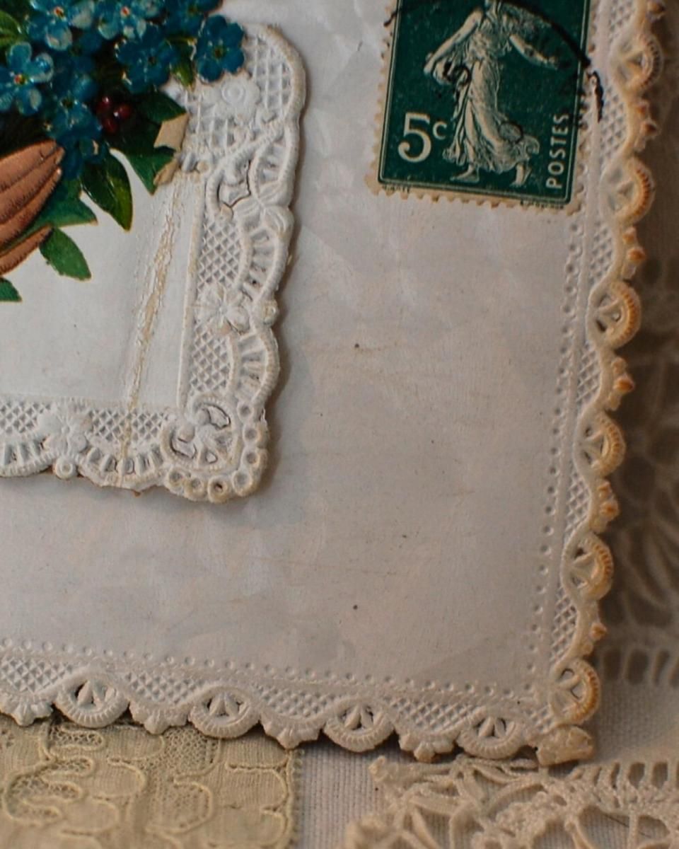 フランス アンティーク カードコレクション フランス アンティーク ポストカード 少女 No.1-No5 | Le petit