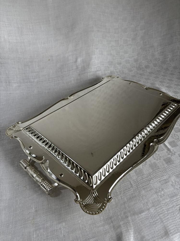 ヴィンテージ 大型トレー ハンドル付き