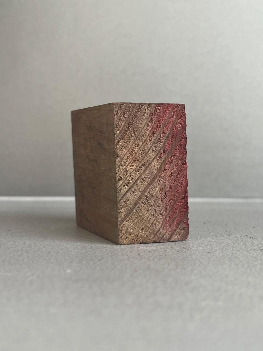 ヴィンテージ フランス 木製イニシャルスタンプ B 刺繍用