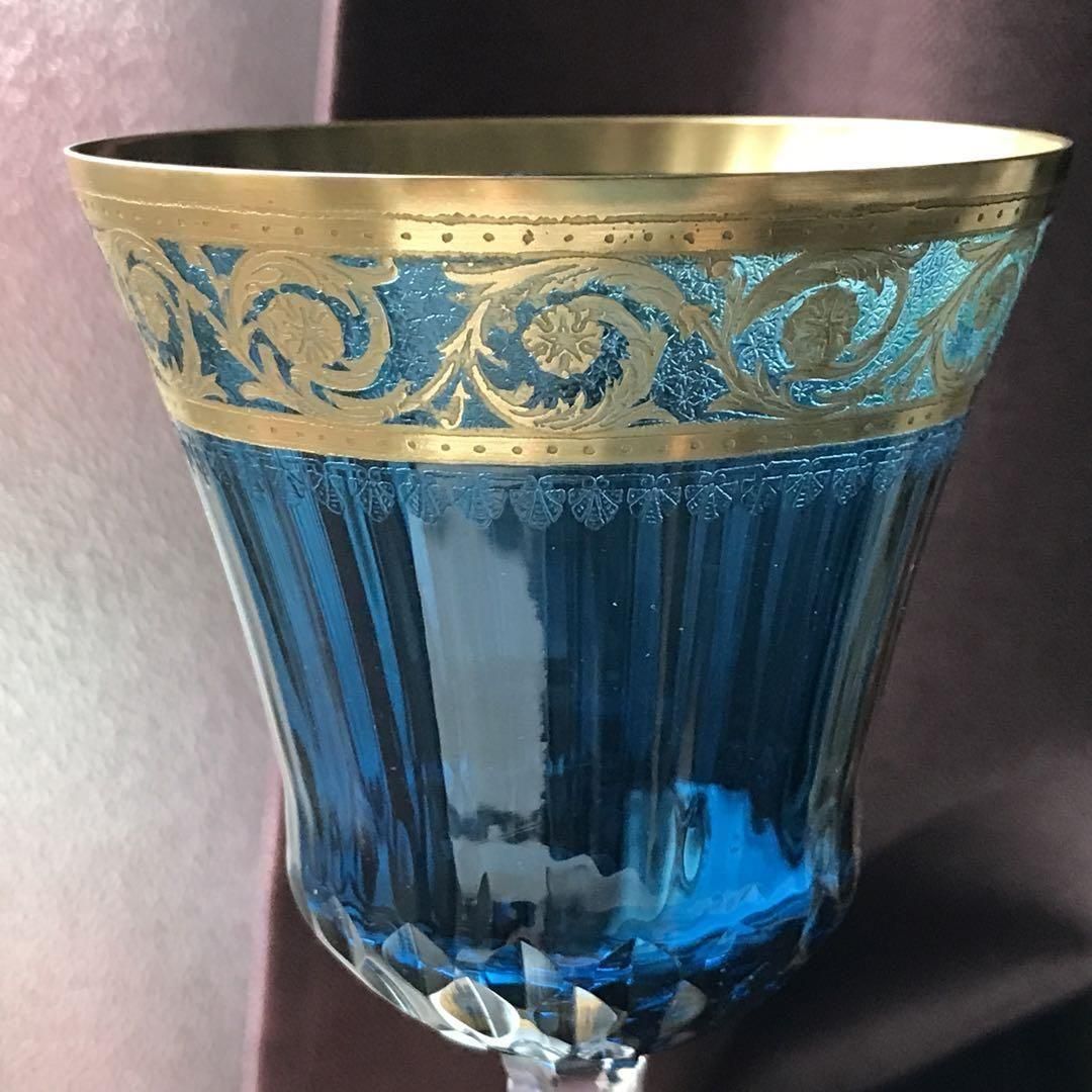 SAINT•LOUIS(サン・ルイ)オールドファッショングラス／ブルー SAINT•LOUIS(サン・ルイ)オールドファッショングラス／ブルー