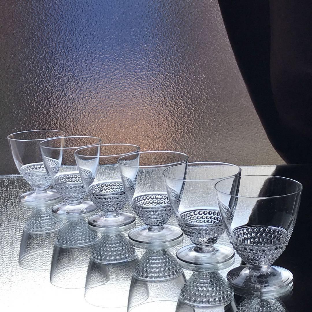 ラリック ニッポン リキュールグラス 6個セット アンティーク