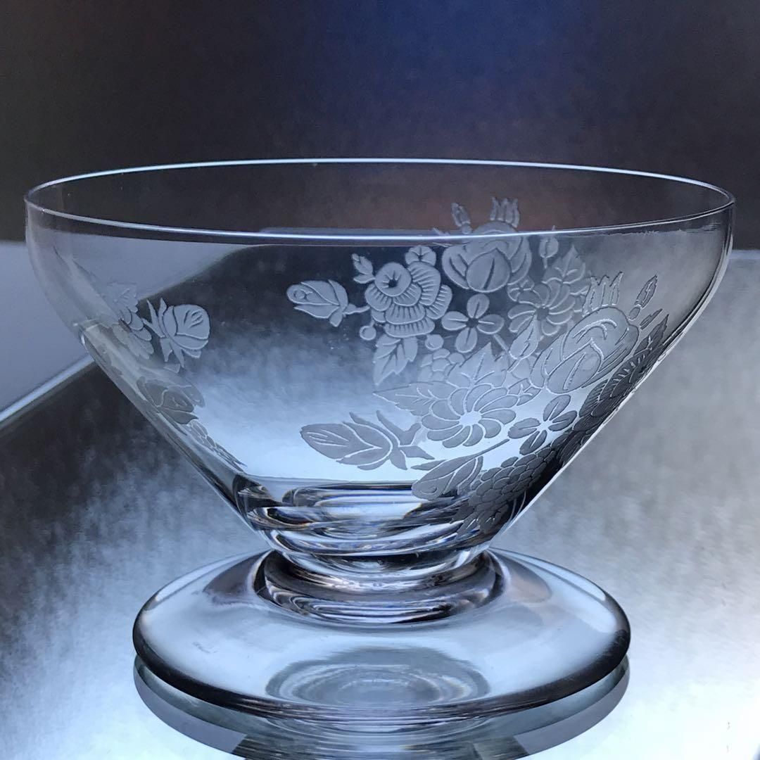 稀少・オールドバカラ　ＯＬＤ　ＢＡＣＣＡＲＡＴ　職人魂を感じる名品 OLD Baccarat uni PERFECTION オールドバカラ シェリーグラス / 1