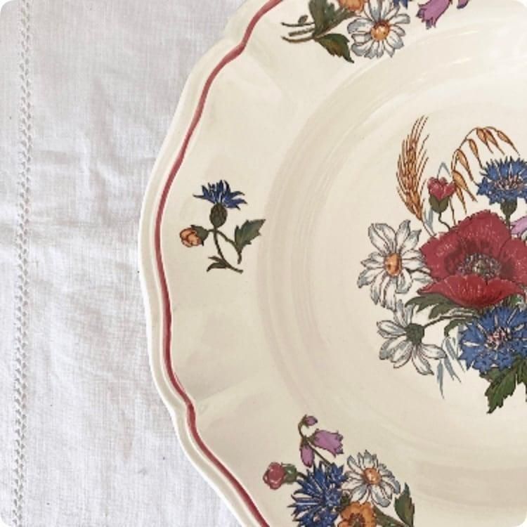 フランス直輸入】色とりどりのお花が愛らしい サルグミンヌ