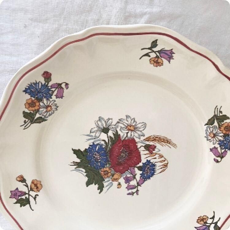 フランス直輸入】色とりどりのお花が愛らしい サルグミンヌ