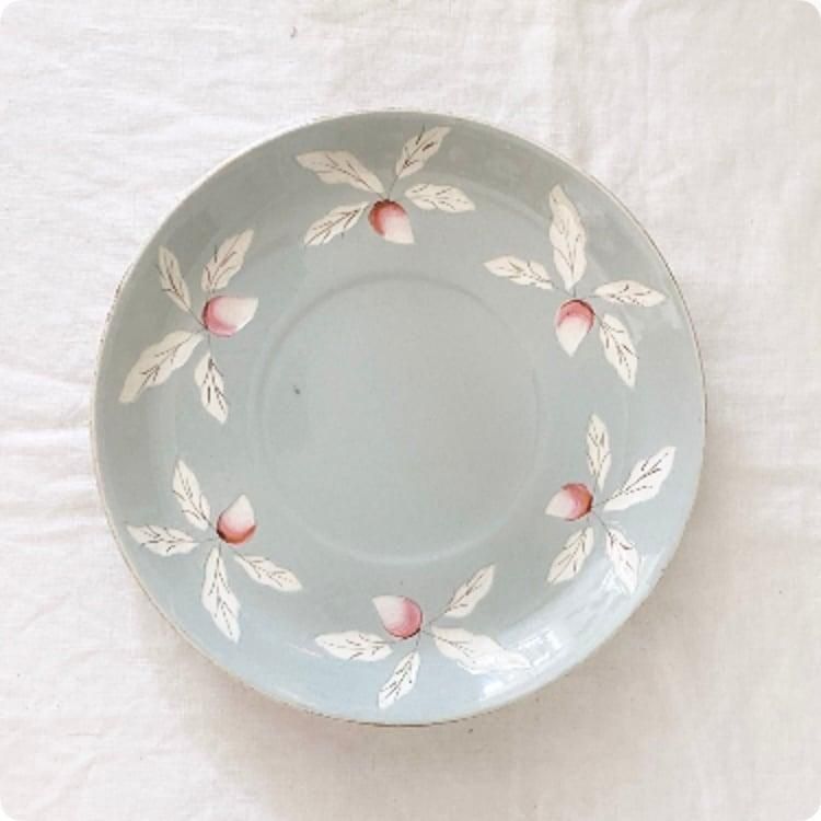  CREAMWARE ヴィンテージ　アンティーク　プレート ビンテージBlue＆White - 輸入・アンティーク雑貨「ANTRO」