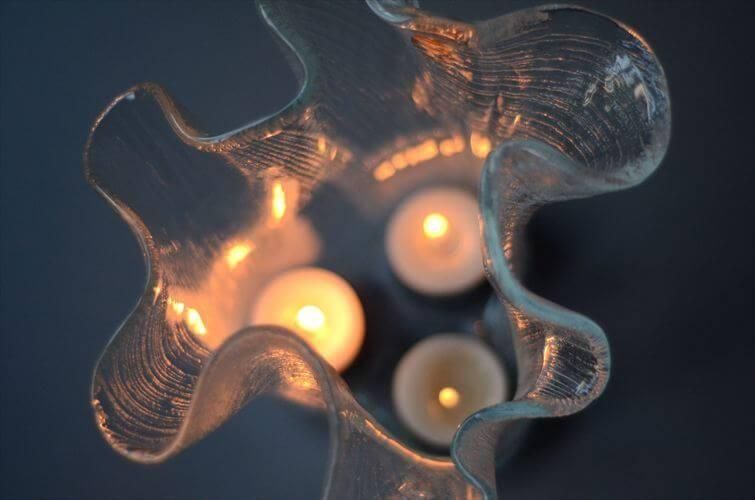 フィンランド製 Muurla ガラス花瓶 ヴィンテージ