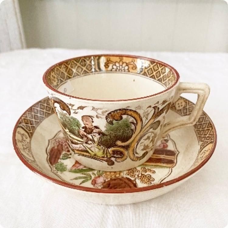 美品˚✧₊フランスアンティーク˚✧ サルグミンヌの花リムꕤ︎︎大皿❁⃘˚✧⁎ 0b57efff349a729ed77e4d93ed6f75