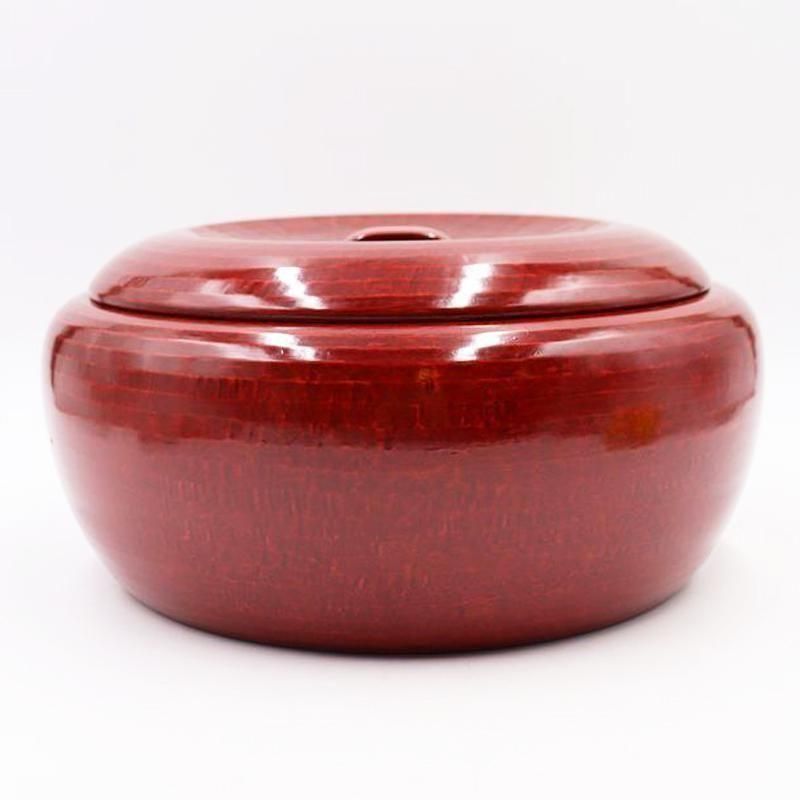 後藤塗り 朱赤おひつ 昭和初期 木製アンティーク