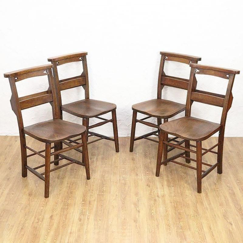 チャーチチェア 教会椅子 背もたれ 木製 ポケット付き 収納 レトロ ビンテージ 東谷 ダイニングチェア 木製 おしゃれ 椅子 天然木 背面収納 肘