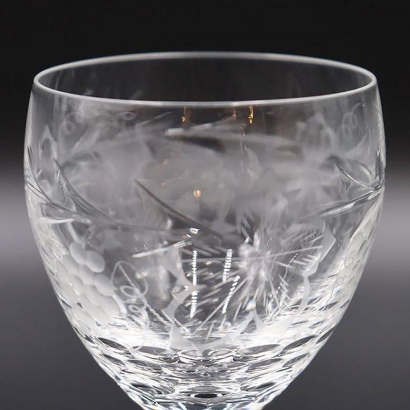 【希少】リキュールグラス　アンティーク　エッジング 希少】リキュールグラス アンティーク エッジング