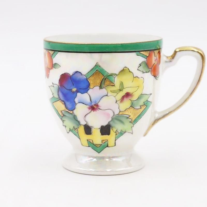 可愛いモガ★アールデコ ノリタケ デコレディ ラスター彩 ディッシュ M 可愛いモガ☆アールデコ ノリタケ デコレディ ラスター彩