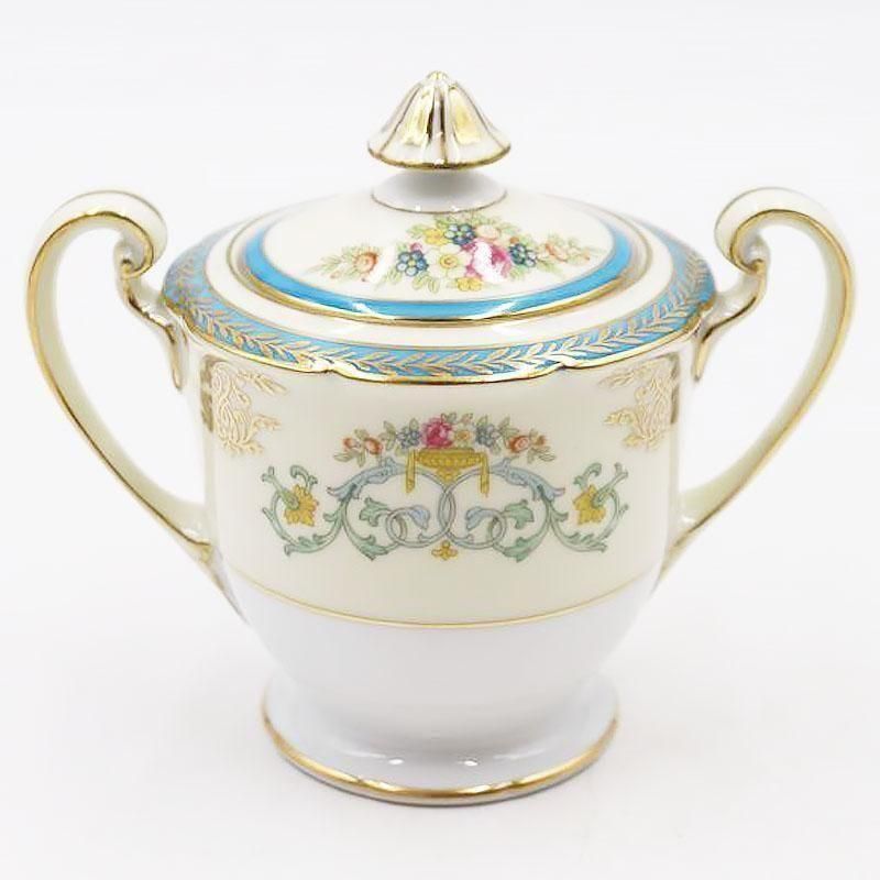 オールドノリタケ　ノリタケ　ティーポット　シュガーポット　日本陶器会社 大正時代アンティーク ノリタケシュガーポット